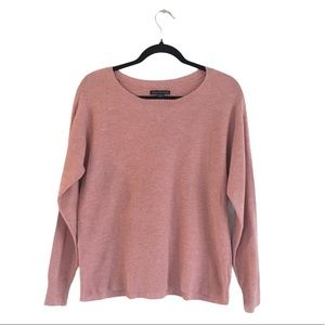 AEO Pink Crewneck Pullover Sweater